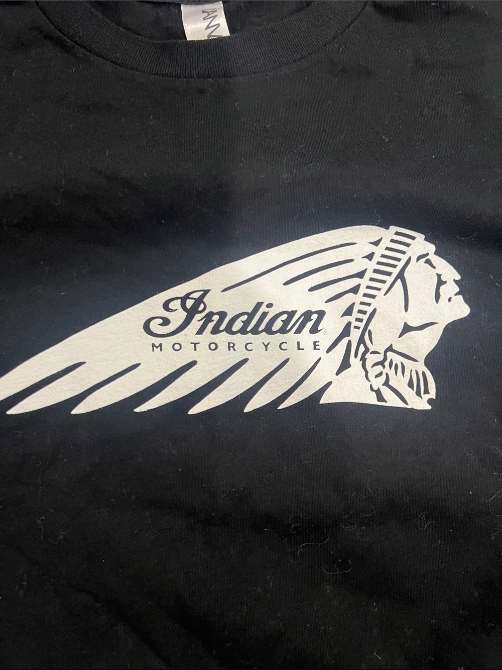 Indian Motorcycle Black Graphic Tee - unisex